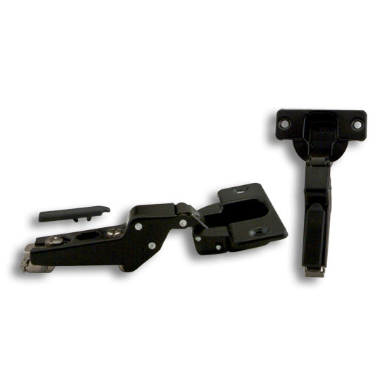 KV Hinge Kit Standard 35mm Cup Inset For 3/4" Door Ebony Black