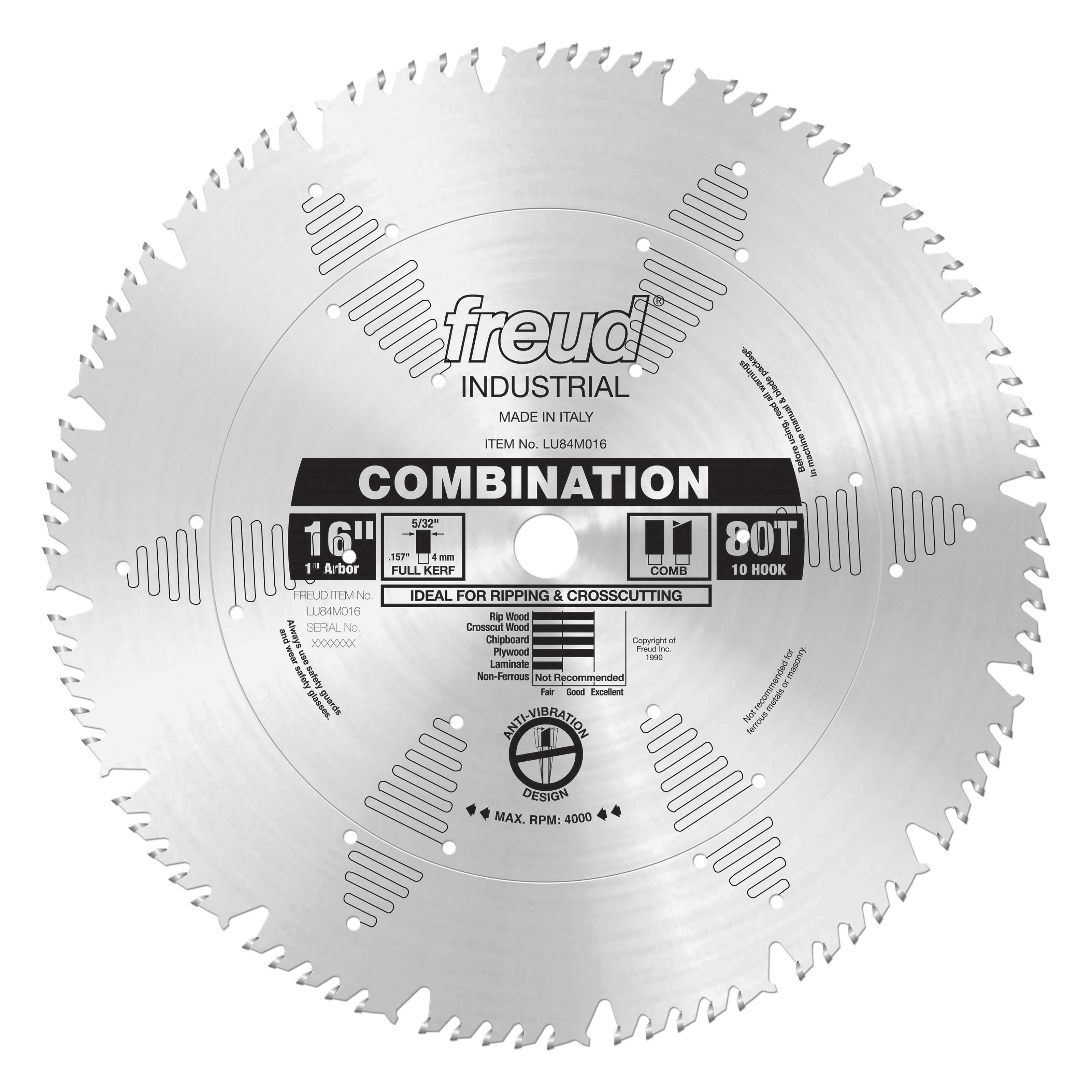 Freud Combination Blade