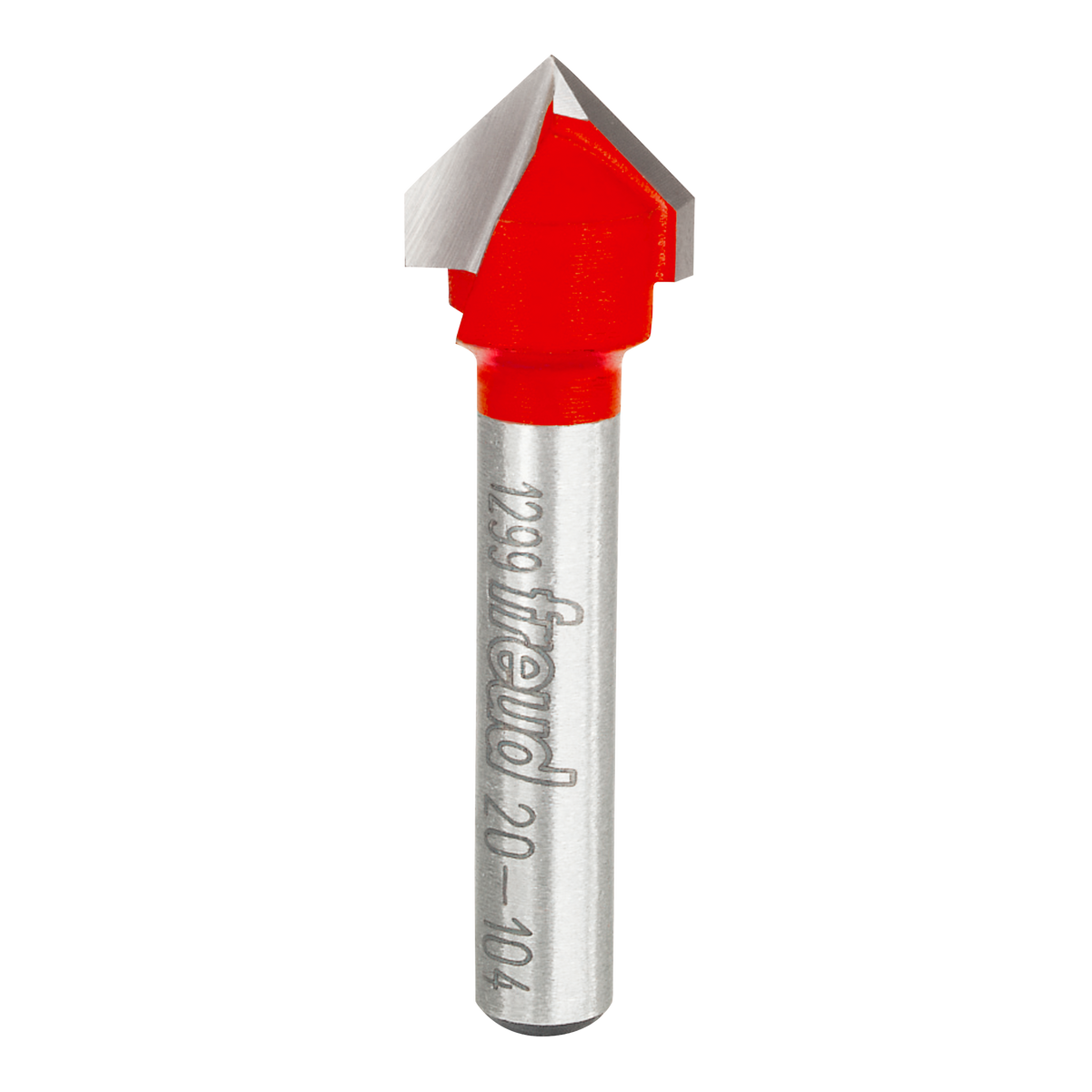 Freud "V" Grooving Bit 1/2 in. Diameter 1-3/4 in. length 7/16 in. height