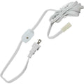 Advanced Affiliates Power Cord, 6' With Switch, White