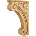 3" Open Space Fluted Corbel Alder 14" Length