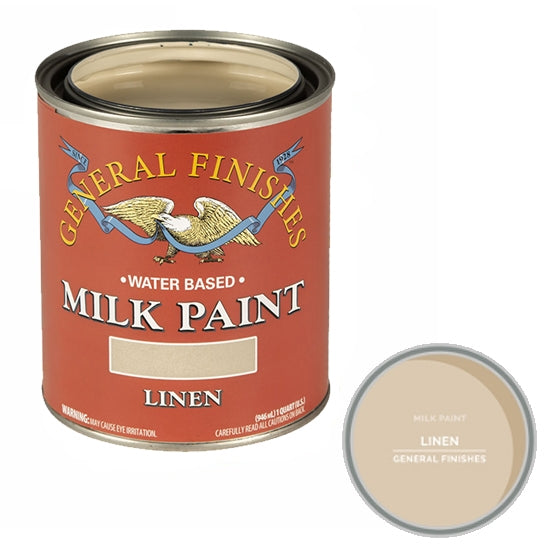 General Finishes Milk Paints, Linen, Quart