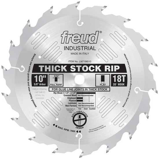 Freud Thick Stock Rip Blades