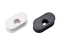 Sugatsune Double Sided Adjustable Cable Grommet Black