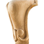 Hardware Resources Carved Queen Anne Leg