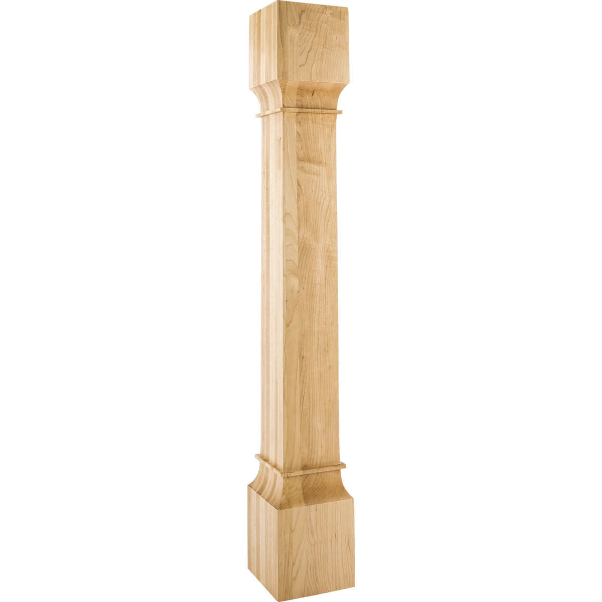 Hardware Resources Square Post Hard Maple 42 in. length 6 in. width