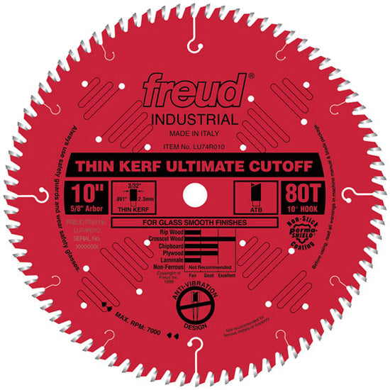 Freud Thin Kerf Ultimate High Production Cut-Off Saw Blade