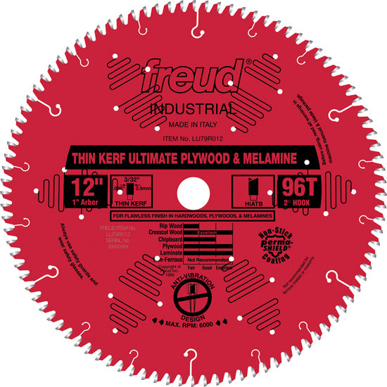 Freud Thin Kerf Ultimate Plywood & Melamine Blade