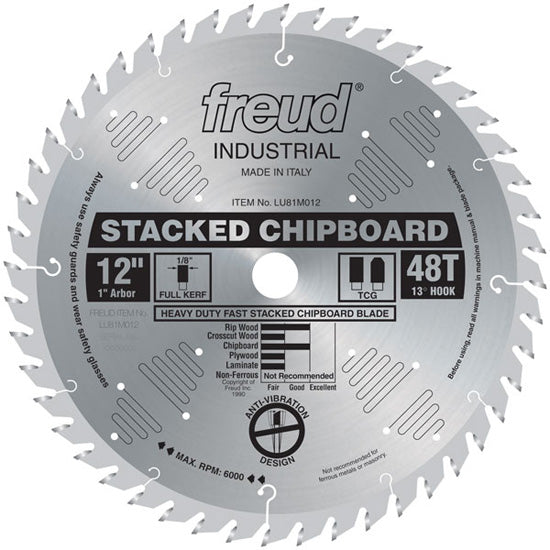Freud Heavy Duty Stacked Chipboard Blade