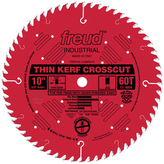 Freud Thin Kerf Fine Finish Crosscut Blade