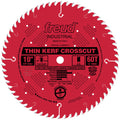 Freud Thin Kerf Fine Finish Crosscut Blade 10" Diameter Red