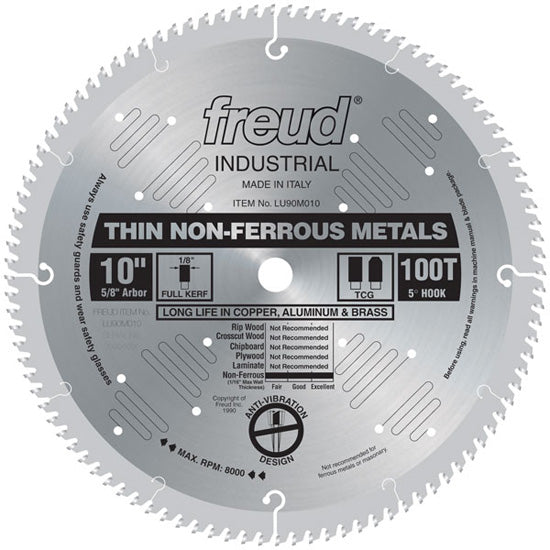 Freud Thin Stock Non-Ferrous Metal Blades