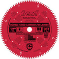 Freud Double Sided Laminate/Melamine Blade 12" Diameter Red