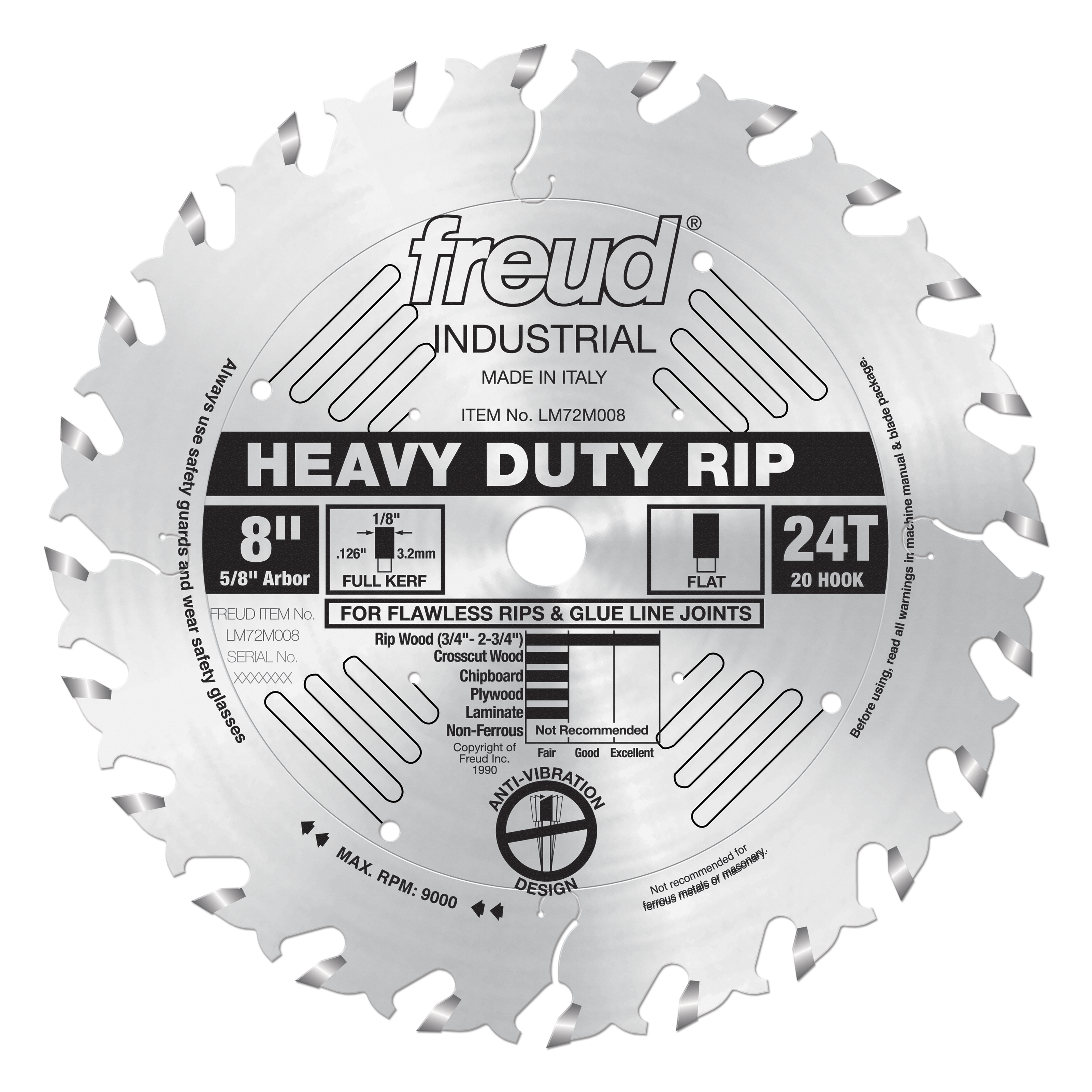 Freud Heavy Duty Rip Blade