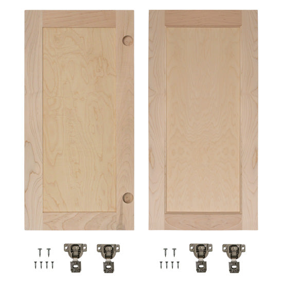 Invisidoor Flat Panel Doors, 36"