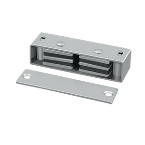 Deltana Magnetic Catch Brushed Chrome