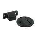 Deltana Magnetic Door Holder, Black, 2-1/2"