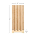 Traditional Panel Moulding, 2''w x 3/4''d Resin