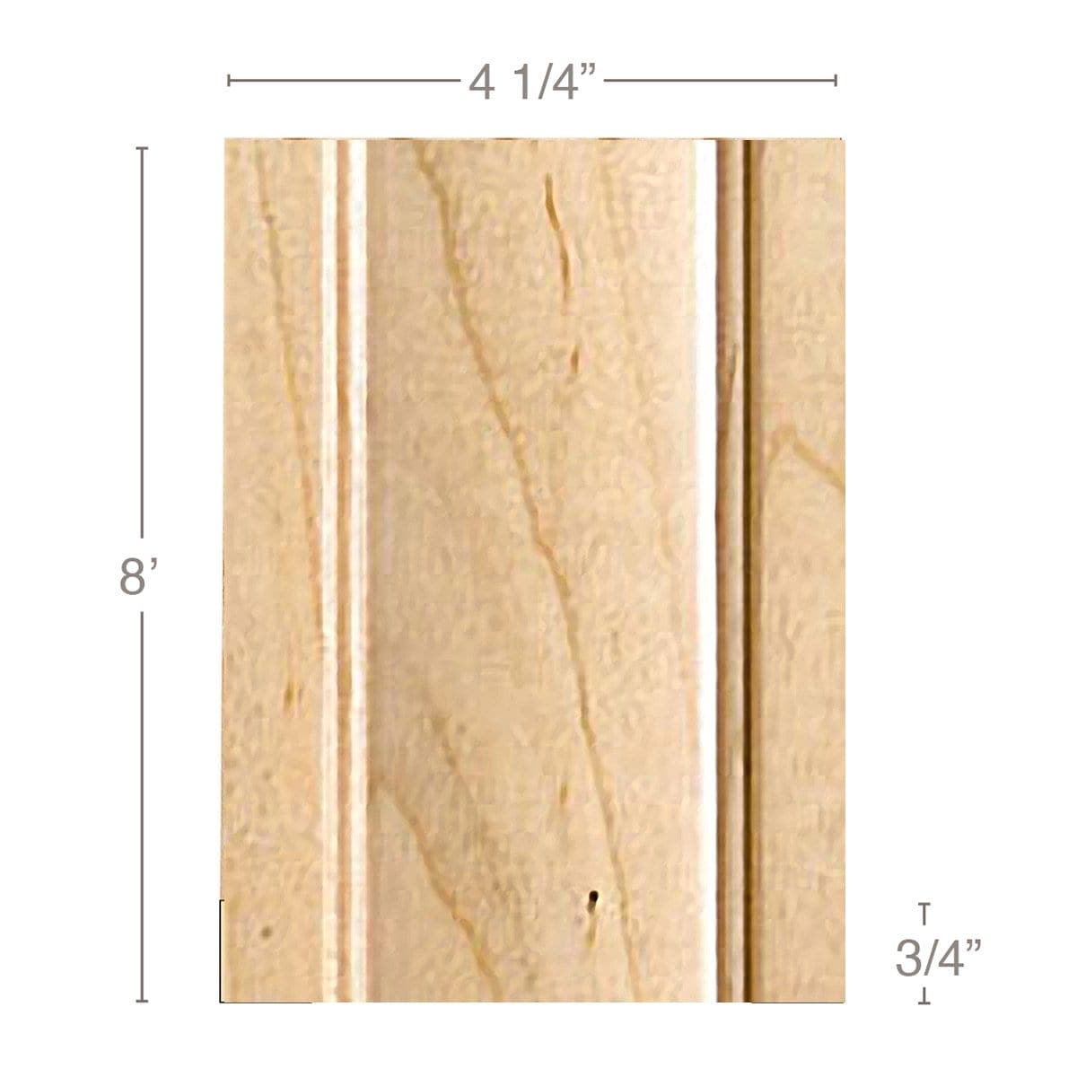 Large Base Block (Outside Corner), 2 1/8"w 1 1/16"d x 7"h
