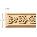 Rope Case, 3 3/4''w x 13/16''d Poplar