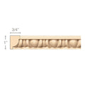 Large Diameter Routed Gaelic Leg, 6"sq. x 35 1/2"h Cherry
