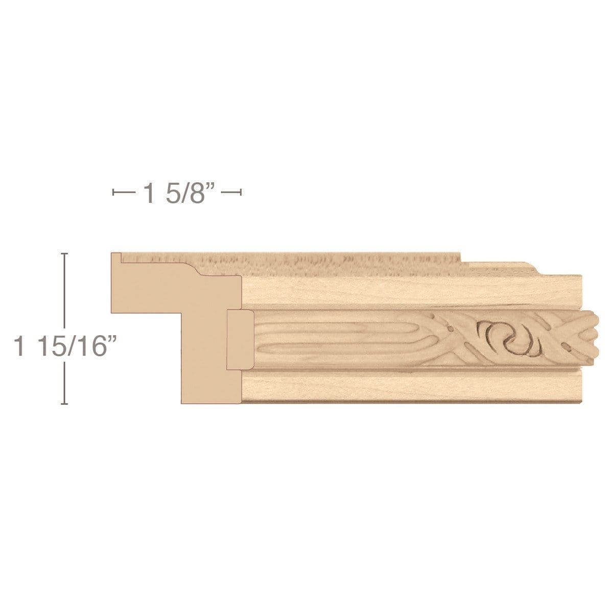 Plynth Block for MAN9021 6" High