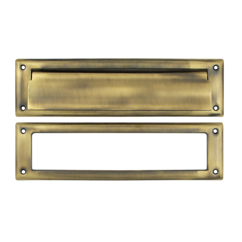 Deltana Mail Slot 13-1/8" With Interior Frame