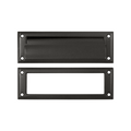 Deltana Mail Slot 8-7/8" With Interior Frame, Oil Rubbed Bronze