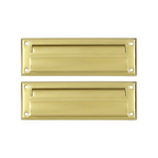 Deltana Mail Slot 8-7/8" With Back Plate