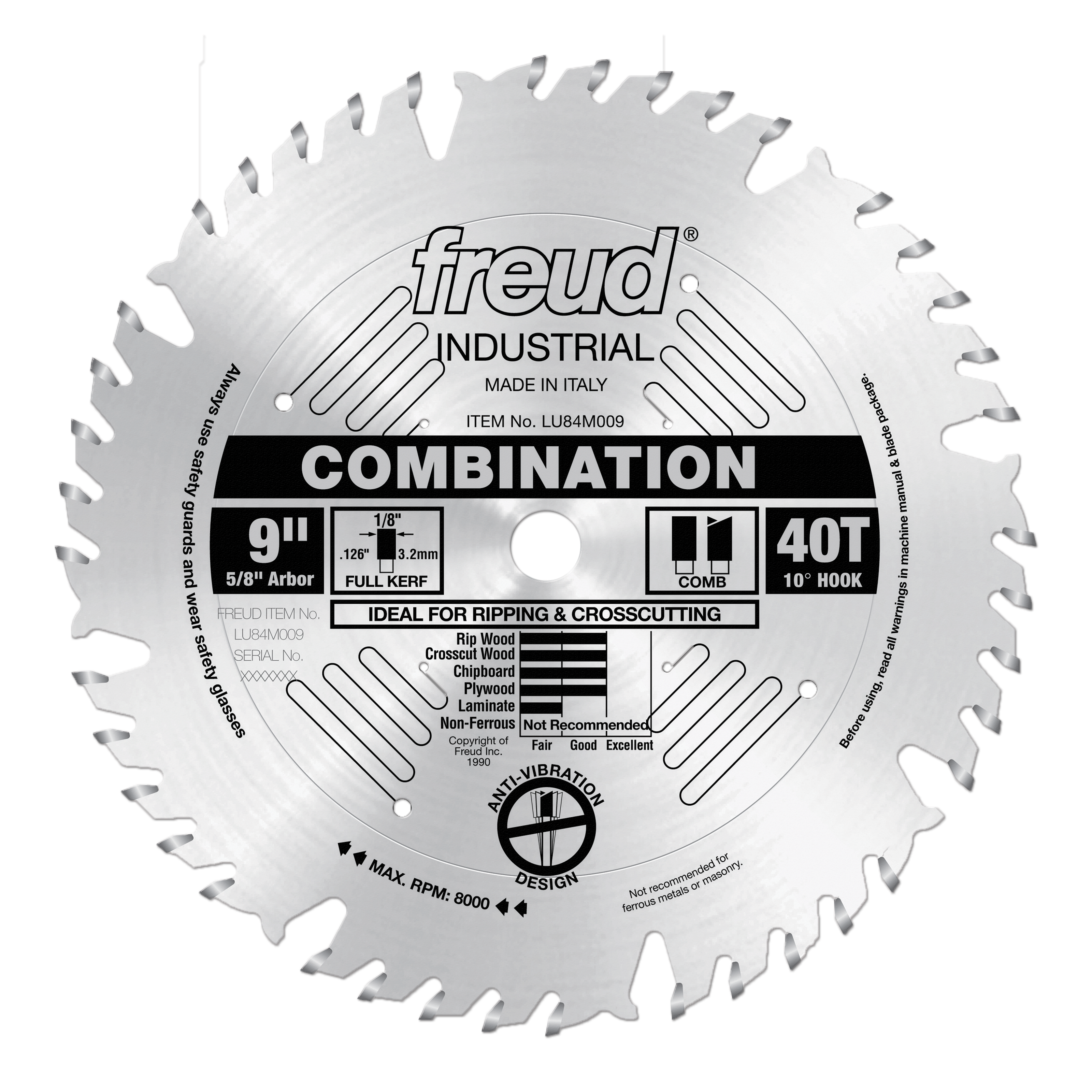 Freud Combination Blade