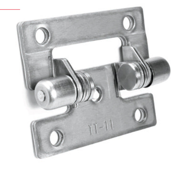 Torque Hinge, 1-1/2'' x 1-7/8'', 180 Degree Opening Angle, 304