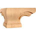Hardware Resources Corner Pedestal Foot Alder 6-3/4" Length
