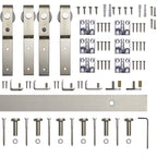 Bifold Mini Barn Door Hardware Kit Front Mount Rail