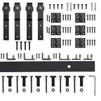 Bifold Mini Barn Door Hardware Kit Front Mount Rail