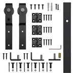 Bifold Mini Barn Door Hardware Kit Front Mount Rail