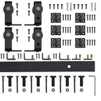 Bifold Mini Barn Door Hardware Kit Top Mount Rail
