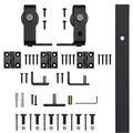 Bifold Mini Barn Door Hardware Kit Top Mount Rail, 60"