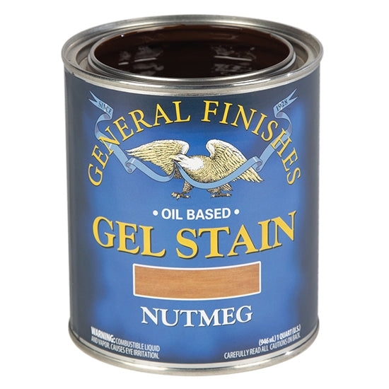 General Finishes Gel Stain, Nutmeg, Pint