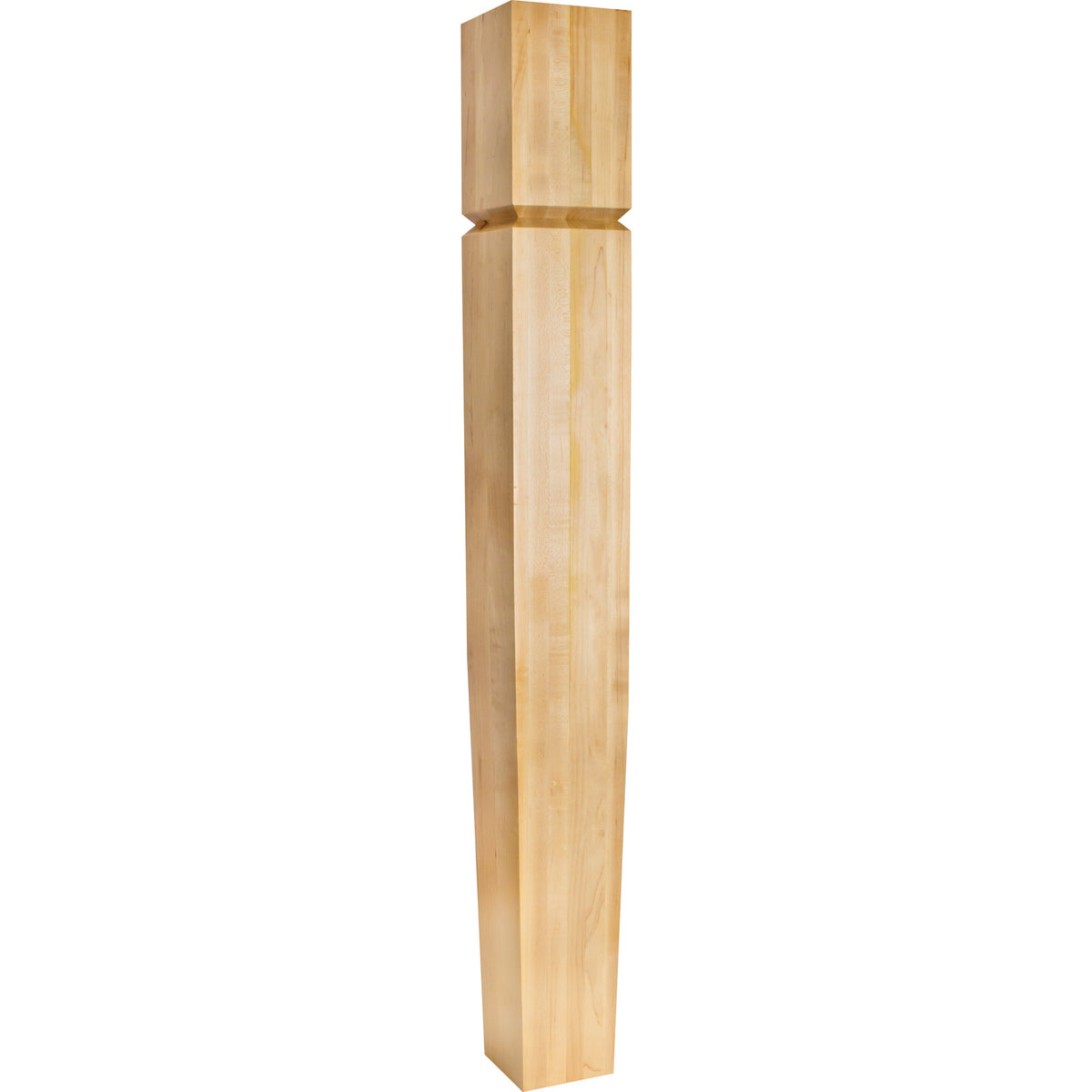 Hardware Resources Grooved Arts & Crafts Post Alder 42 in. length 5 in. width