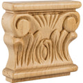 Hardware Resources Acanthus Capital Cherry 3-7/8" W x 1" D x 3-1/2" H Size