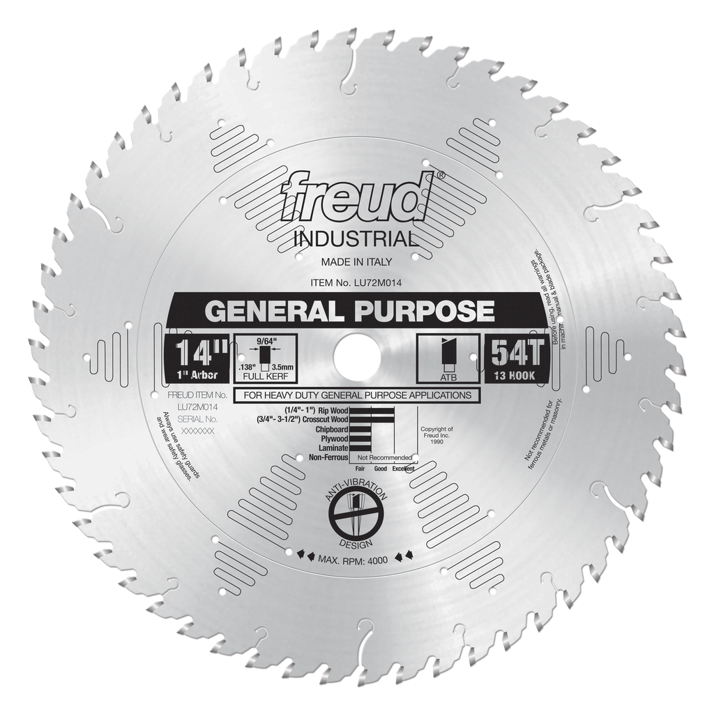 Freud Industrial Carbide Saw Blades