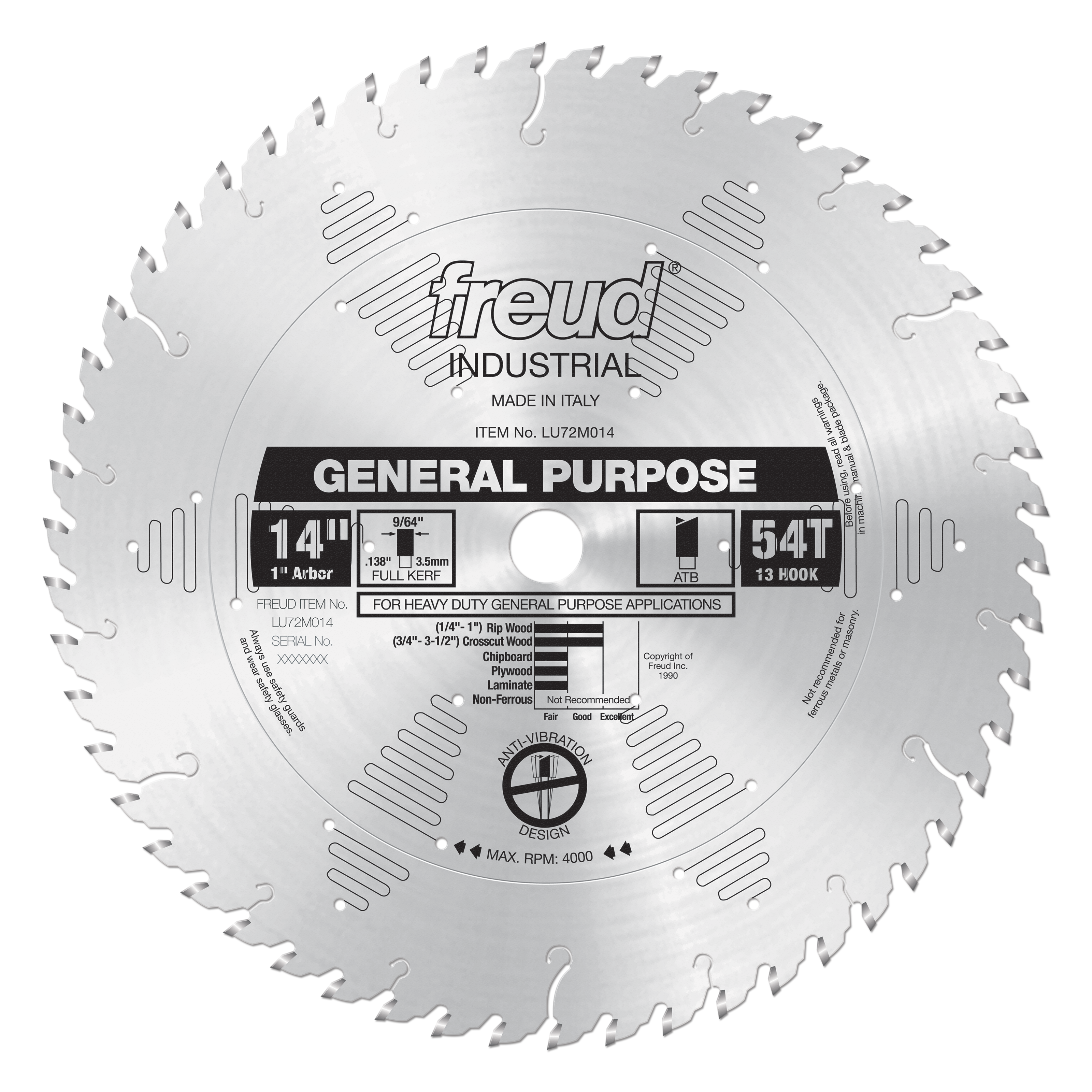 Freud Industrial Carbide Saw Blades