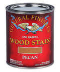 General Finishes Oil Base Stain, Pecan, Half Pints