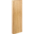 Hardware Resources Plinth Block  Rubberwood 3-1/2" Width