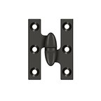 Deltana 2" Height, 2-1/2" Length Olive Knuckle Hinge