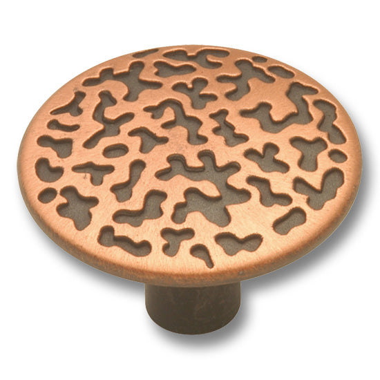 Hickery Hardware SOUTHWEST LODGE Knob Antique Copper 1-1/4" Diameter
