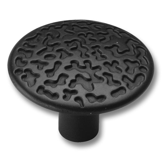 Hickery Hardware SOUTHWEST LODGE Knob Colonial Black 1-1/4" Diameter