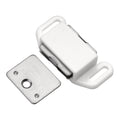 Hickery Hardware Plastic Magnetic Catch White 1-5/8" Center-to-Center