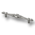 Hickery Hardware CAVALIER Pull Satin Nickel 4-1/2" Center to Center