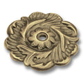 Hickery Hardware CAVALIER Backplate, Antique Brass